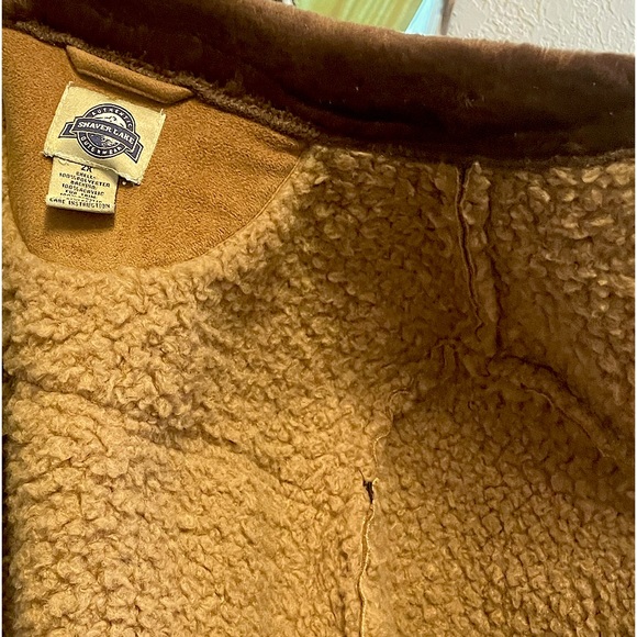 Rugged Yellowstone Barn Farm Homestead Faux Suede Fleece Heavy Warm Lake Coat 2X - Picture 5 of 12